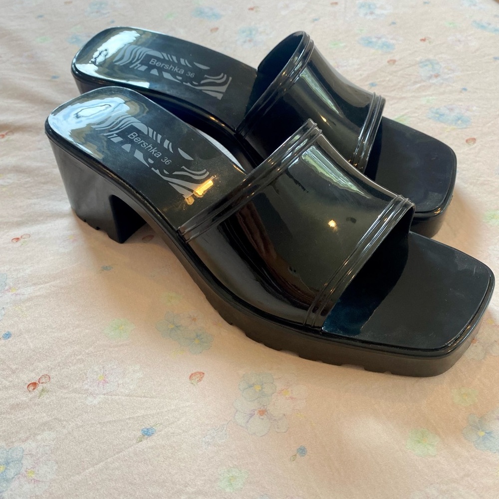 Purple Jelly Sandals - NEVER WORN